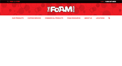 Desktop Screenshot of foamshop.com